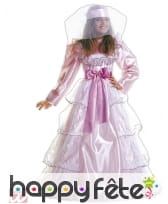 Deguisement de grand bal rose