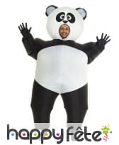 Déguisement de gros panda gonflable, image 1