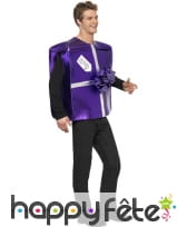 Déguisement d'homme cadeau violet, image 1