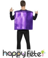 Déguisement d'homme cadeau violet, image 2