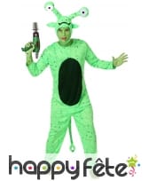 Déguisement d'homme Martien vert