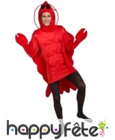 Déguisement de homard pour adulte