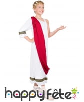 Déguisement de Jules César pour enfant fille