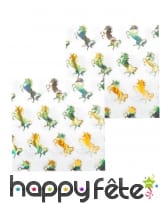 Déco de licorne scintillante colorée pour table, image 6