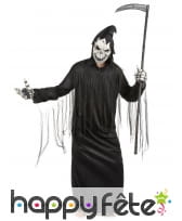 Déguisement de la faucheuse squelette pour homme