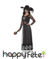 Déguisement de mariée noir jour des morts, image 1