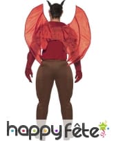 Déguisement de diable rouge et marron, image 2