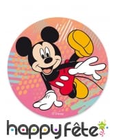 Disque de Mickey break dance en azyme de 20cm