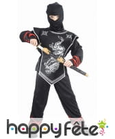 Déguisement de ninja dragon pour petit garçon, image 3