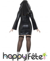 Déguisement de nonne grande taille effet latex, image 1