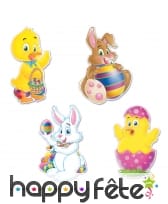 Décor de pâques, lapin ou canard