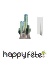 Décors de plusieurs cactus en carton