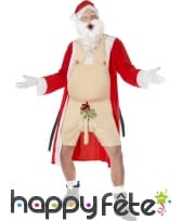 Déguisement de père noel exhibitionniste, image 1