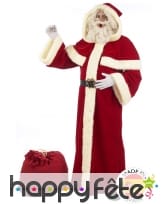 Déguisement de père Noël type manteau