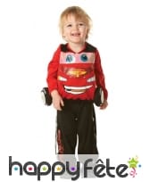 Déguisement de petit Flash Mac Queen, cars