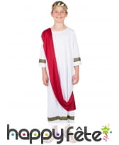 Déguisement de petit Jules César