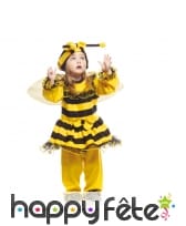 Déguisement de petite abeille rayée