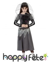 Déguisement de petite mariée fantôme