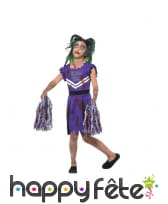 Déguisement de petite pom pom girl zombie, image 1