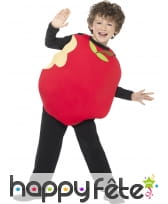 Déguisement de pomme rouge pour enfant, image 1