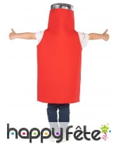 Déguisement de pot de ketchup pour enfant, image 1