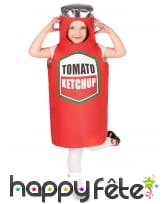 Déguisement de pot de ketchup pour enfant, image 4
