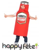Déguisement de pot de ketchup pour enfant