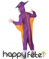 Déguisement de ptérodactyle violet pour homme, image 1