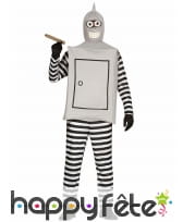 D&eacute;guisement de robot voleur pour adulte