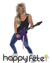Déguisement de rocker