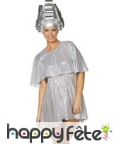 Déguisement danseuse sexy gris, image 1