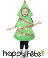 Déguisement de sapin de Noël pour enfant, image 1