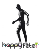 Déguisement de squelette deuxième peau, image 2