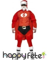 Déguisement de Super pere noel musclé
