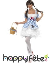 Déguisement dorothée sexy femme