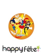 Disque DC Super Hero Girls en azyme de 20cm, image 1