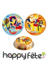 Disque DC Super Hero Girls en azyme de 20cm, image 2