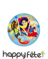Disque DC Super Hero Girls en azyme de 20cm