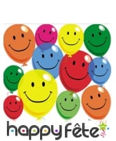 Déco de table ballons souriants, image 5