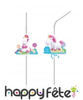 Déco de table d'anniversaire Minions et la licorne, image 4