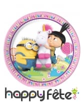 Déco de table d'anniversaire Minions et la licorne, image 5