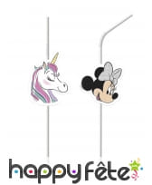 Déco de table d'anniversaire Minnie et la licorne, image 9