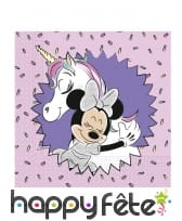 Déco de table d'anniversaire Minnie et la licorne, image 2