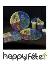 Déco de table des 4 maisons de Poudlard, image 1