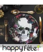 Déco de table Dia de los muertos fleuri, image 1