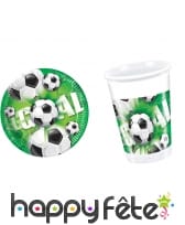 Déco de table Goal Football