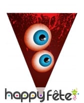 Déco de table Halloween yeux, cerveau et sang, image 4