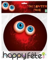 Déco de table Halloween yeux, cerveau et sang, image 6
