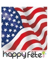 Déco de table imprimée drapeau USA, image 1