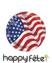 Déco de table imprimée drapeau USA, image 3
